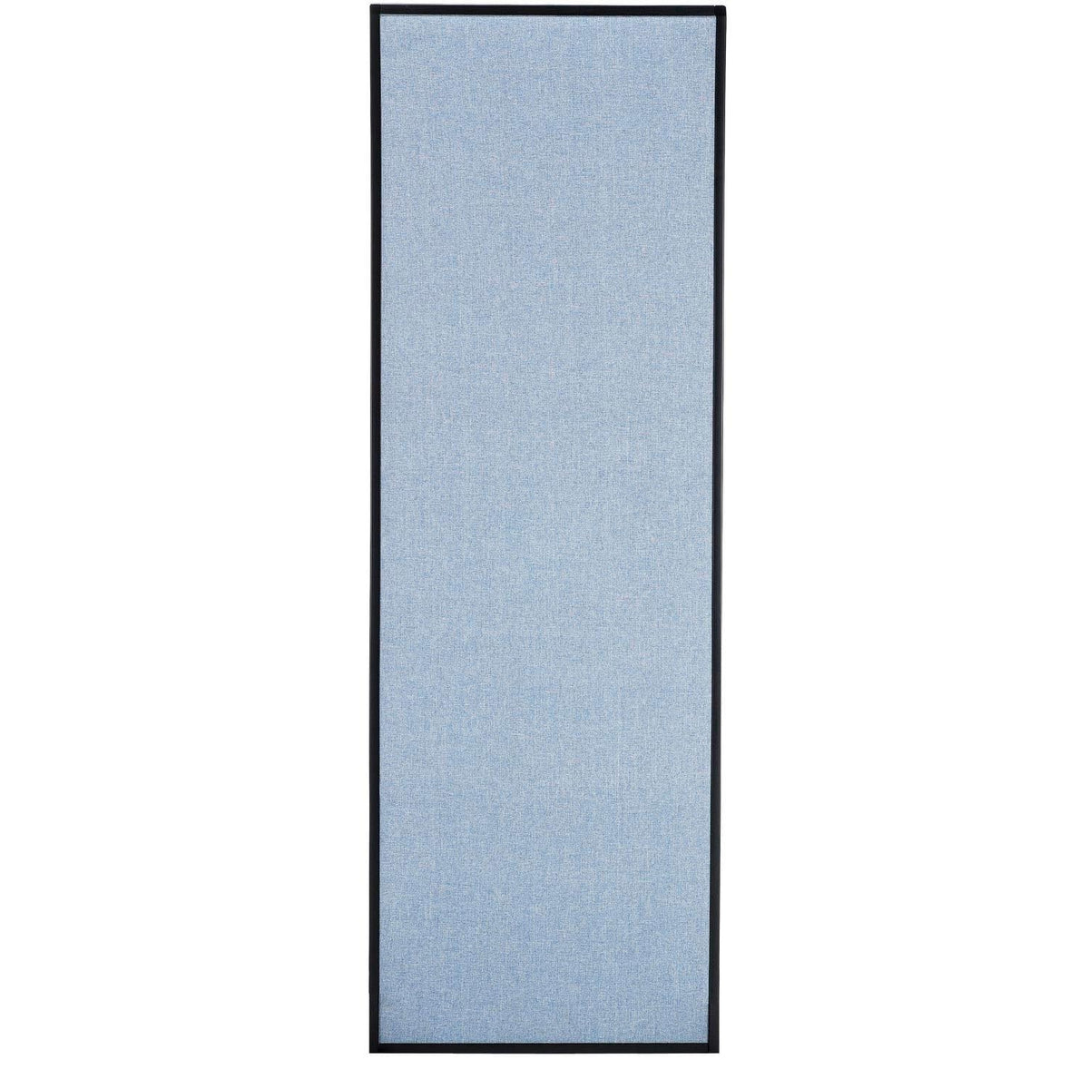 24-1/4"W x 72"H Office Partition Panel by Global Industrial – Steel, Blue, Model 277662BL