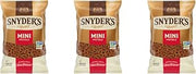 Snyder's of Hanover Mini Pretzels, 16 Oz Bag (Pack of 3)