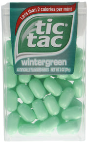 Wintergreen Mints 1 oz. by Tic Tac – 1 Ounce (Pack of 1), Green