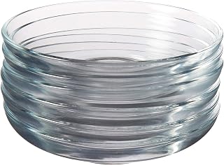 Pasabahce Turkish Glass Saucers Tea Plates