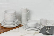 10 Strawberry Street 16 Piece / White / 1 Dinnerware Sets