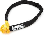 Soft Shackle, 1/2 in Thick, 44800 lb Breaking Strength, Extended Loop, Polyethylene, Yellow, Each