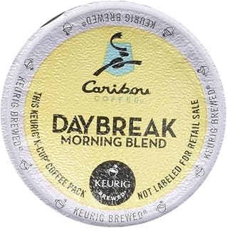 Caribou Coffee Caribou Daybreak Morning Blend Coffee Keurig K-Cups, 18 Count