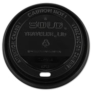 SOLO 1000 / 1000 Count (Pack of 1) / BLACK Cup Lids
