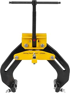 Strong Hand Tools Pipe Alignment Clamp, Pipe Diameter Capacity: 2" - 6", Fit-Up Clamp, Quick Acting Screws, Stainless Steel Contact Adjustment Screws, CPA60