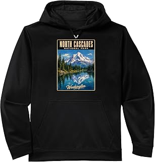 North Cascades National Park, Washington Performance Hoodie