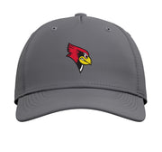 Winston Redbirds Adjustable Printed Baseball Hat by Winston High School, Winston, MO 64689 – Cotton, Slate Grey