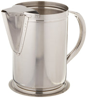 64 oz Stainless Steel Pitcher - Mirror Finish by Winco – 64 Ounces, Stainless Steel, Model WPG-64