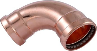 SharkBite 3 x 3 Inch 90 Degree Elbow, Copper Press Plumbing Fitting, UPR0279