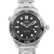 Seamaster Automatic Chronometer Black Dial Men's Watch by Omega – Silver, Model 210.30.42.20.01.001