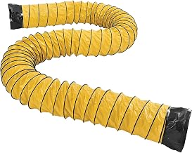 Global Industrial 32' Flame Retardant Flexible Duct for 16" Diameter Fan