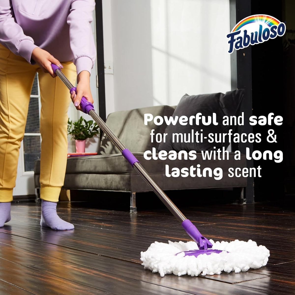Multi-Purpose Cleaner Concentrated Formula by Fabuloso – 128 Fl Oz (Pack of 1), Pack of 128, Model 035000973542