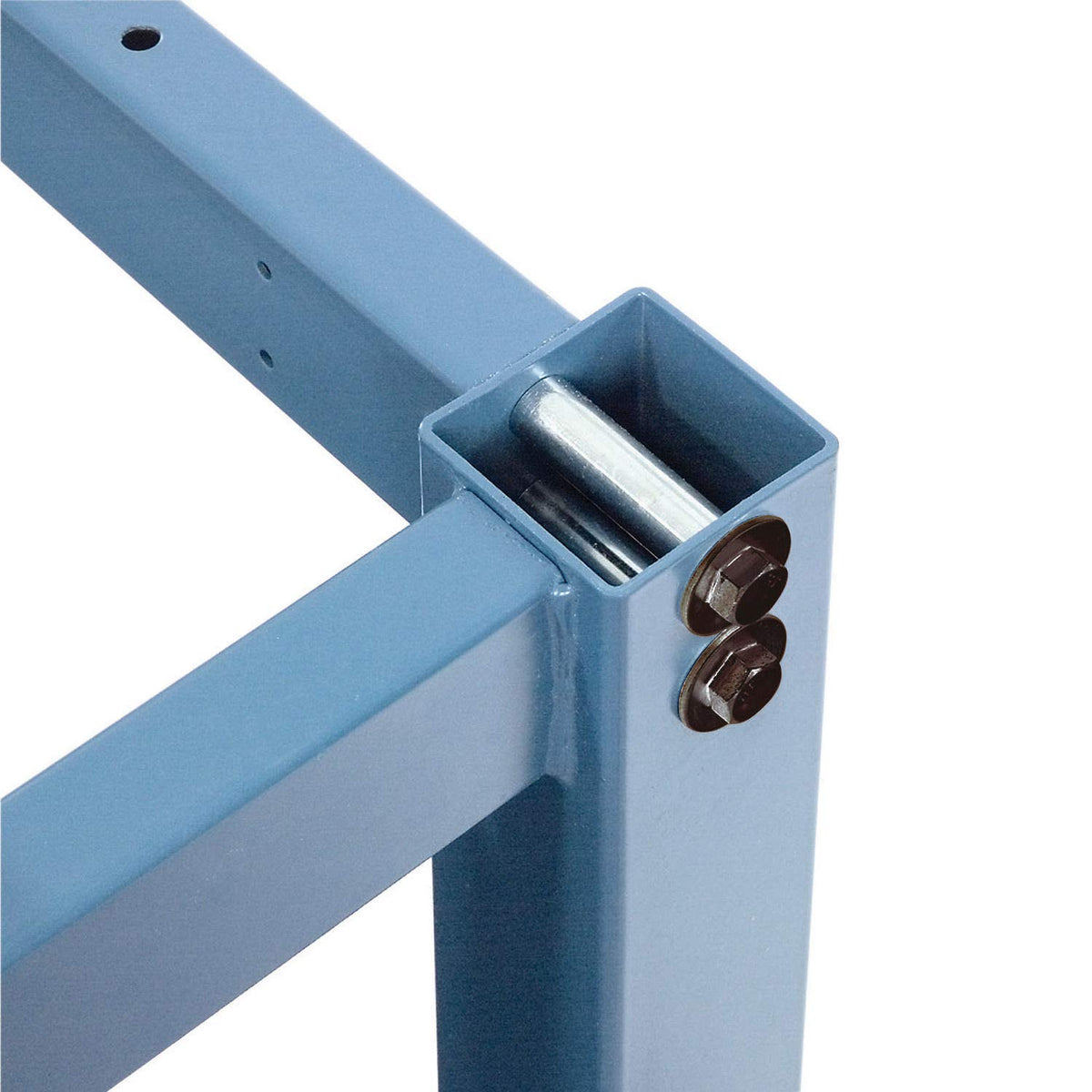 Workbench Frame-Blue by Global Industrial – 27.56"L x 57.63"W x 4.5"H, Steel, Blue, Model 249602BL
