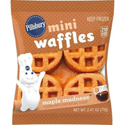 Maple Madness Mini Waffles by Pillsbury – 2.47 Ounce (Pack of 72), Pack of 72