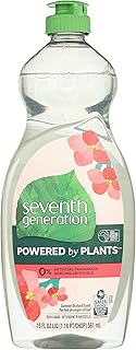 Seventh Generation Natural Dishwashing Liquid, Summer Orchard Scent, 19 Fl Oz