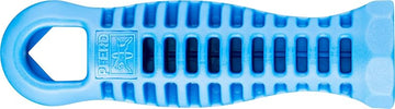 PFERD Plastic File Handle, 1 pc. | 4-1/4 inch | Blue | 11132 - Sturdy plastic file handle for all 8 inch to 10 inch tanged files