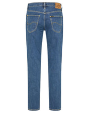 Brooklyn Straight Mid Jeans by Lee – Baumwolle, Mid Stonewash, Model L452