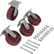 Ductile Stl Caster Kit 6x2 8K Cap