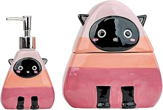 10 Strawberry Street Kitty Corn Counter Set, Pink