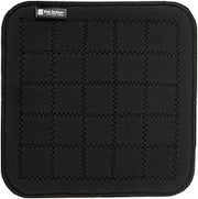Hot Pad, San Jamar UltiGrips, Professional Grade, Neoprene, 7" x 7", Black