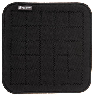 Hot Pad by Carlisle FoodService Products – 7" x 7", Neoprene, Black, Model UHP77BK