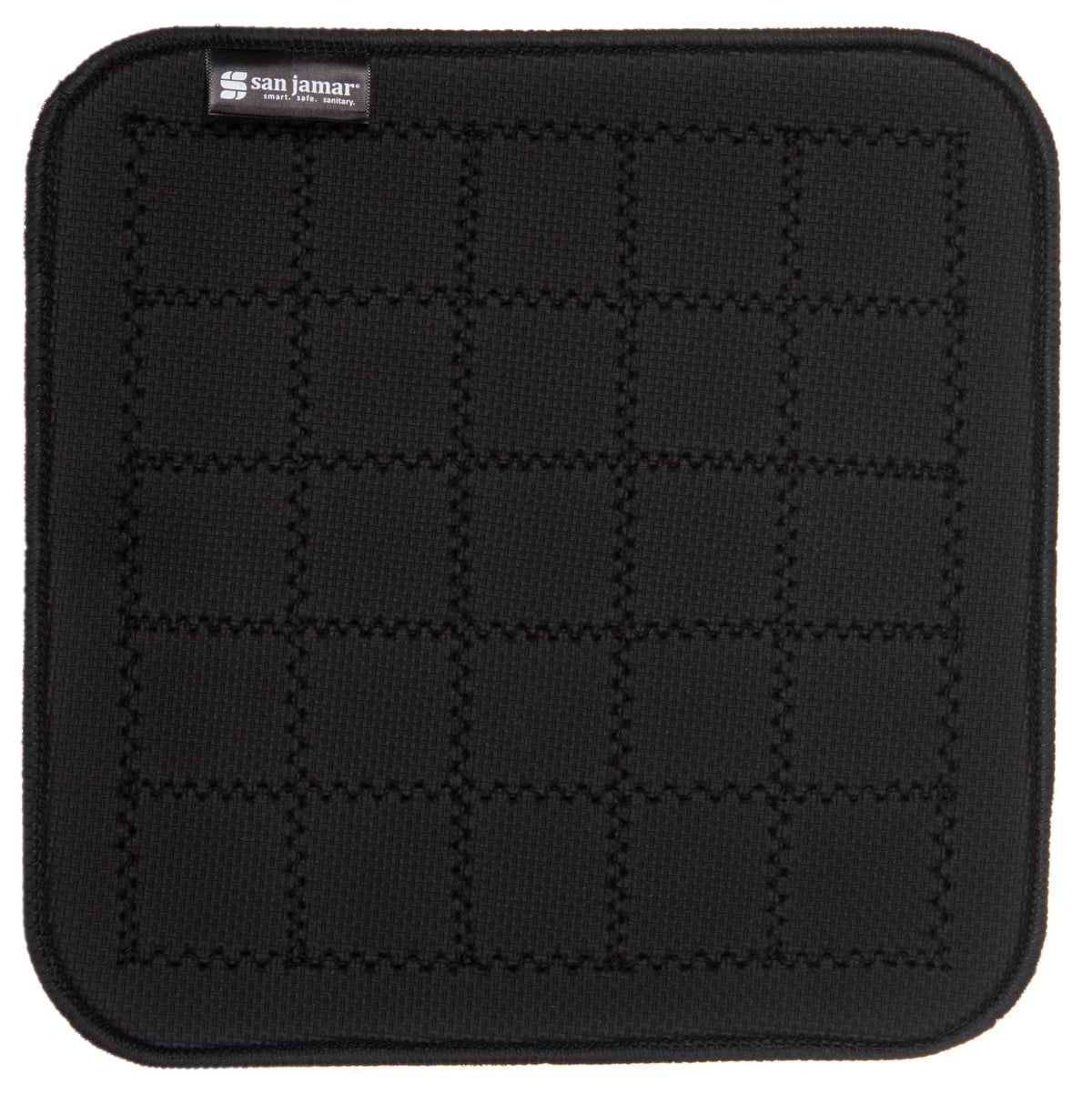 Carlisle FoodService Products 7" x 7" / Black / 1 Potholders
