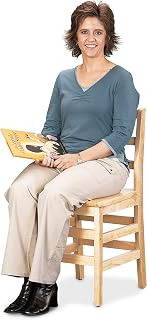 Jonti-Craft KYDZ Ladder Back Chair Pair, 18" Height