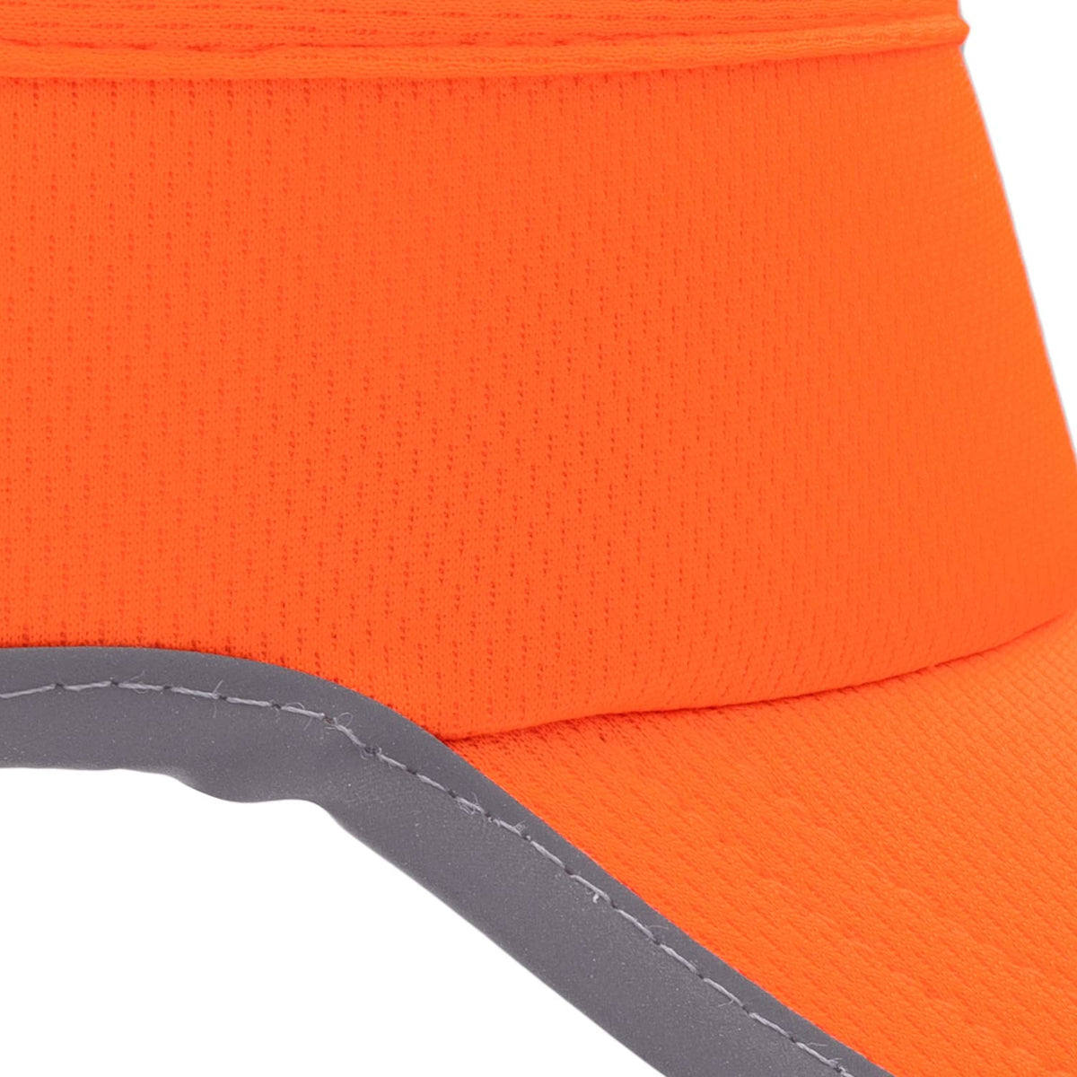 Womens Lightweight Performance Running Reflective Visor by Headsweats – One Size, Polyester, Hi Viz Orange Reflective, Model 7703 Reflective