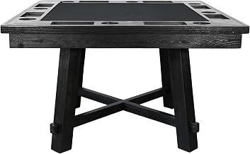 Sunny Designs Black Square Reno Poker Dining Table