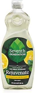 Seventh Generation Hand Dish Liquid Yuzu Basil Rejuvenating 19 fl oz