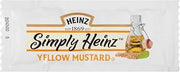 Simply Heinz Yellow Mustard Single Serve (500 ct Casepack)