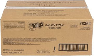 Schwans Tony's Galaxy Pizza Whole Grain Round Cheese Pizza, 4-Inch Personal Size, 72 per Case