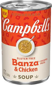 Campbell's Condensed Banza Chickpea Pasta and Chicken Soup, 10.75 Oz Can