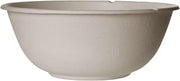Vegware Compostable 46oz Large Molded Fiber Wide Bowls, Case of 400, Disposable, Natural Color, Stronger Than Paper, Lid Available, Reclaimed Natural Fiber, No-Added PFAS, Coupe, Hot or Cold Food