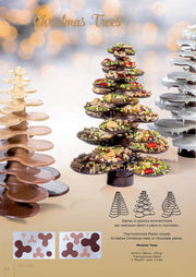 Modular Xmas Tree Chocolate-Mold Set by Martellato – Plastic, Clear, Model 20CT01