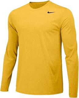 Nike Men's Team Legend Long Sleeve Training Top - Sundown/Cool Grey - 727980-727 - SZ. XX-Large
