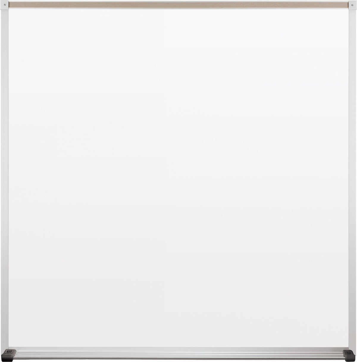 Best-Rite 48"W x 48"H / White/Silver / 4x4 Dry Erase Boards