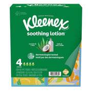 Soothing Lotion Tissues by Kleenex – 32 Count (Pack of 1), Bamboo, White, Model 54289