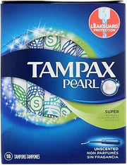 Tampax Pearl Super, 18 Tampons