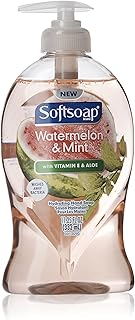 Softsoap Moisturizing Liquid Hand Soap Pump Watermelon Mint , Aloe Vera, 11.25 Fl Oz