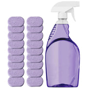 Splash Spray Cleaner Bottle with 18PCS Cleaning Tablets by Muzrunq – 1 Count (Pack of 1), Multi, Model N8XROL5KPUDAXXVR9BX