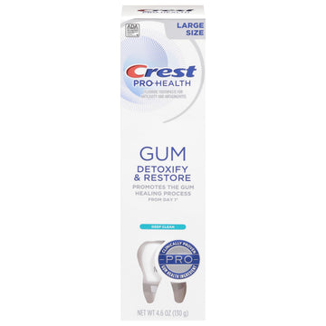 Gum Detoxify & Restore, 4.6 Ounce by Crest – Commercial Grade