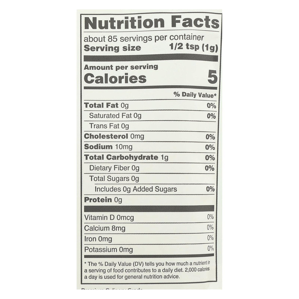 NAVITAS Naturals by Navitas Organics – One Size, Plastic, No Color, Pack of 6