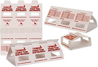 Catchmaster Insect Trap & Monitors 288i - No Chemicals !!!- Non-Toxic Glue Traps!! 5 Glue Boards / 15 Monitors