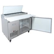 49 7/8" Pizza Prep Table w/Refrigerated Base by MOTAK – 54.33x37.01x45.67, In Description, Check Images, Model MPR-49-X