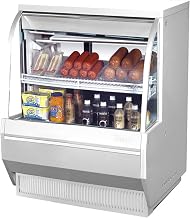 Turbo Air (TCDD-36-2-L) - 36" Curved Glass Low Profile Refrigerated Bakery/Deli Case