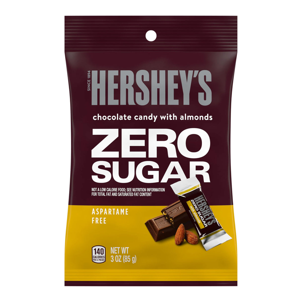 HERSHEY'S Chocolate With Almonds / 3 Ounce (Pack of 12) / Unavailable Candy & Chocolate Bars