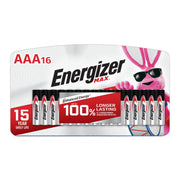Energizer 16 Count (Pack of 1) / AAA / Multicolor AAA