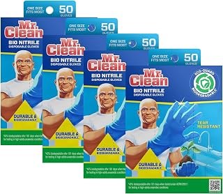 Mr. Clean Mr Clean Bio-Nitrile Disposable Gloves 200 Count