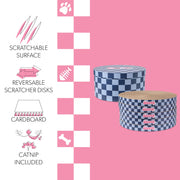 THE LICKER STORE Navy/Blue / 12" / Modern;Mid-Century;Classic;Transitional;Traditional;Cottage;Casual Scratching Pads